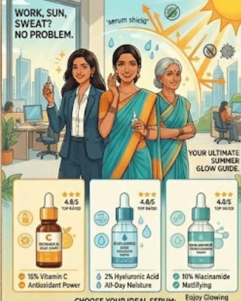 Best Face Serum for Working Women in India
